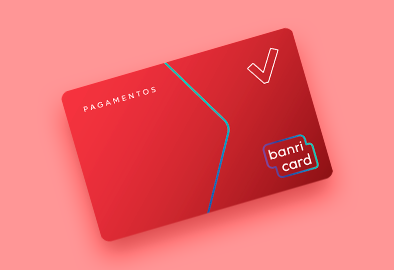 Ilustração do cartão BanriCard Pagamentos.
